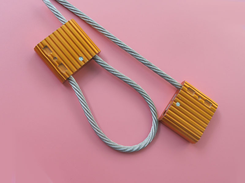 Breakable Cable Seal for Containers and Trucks