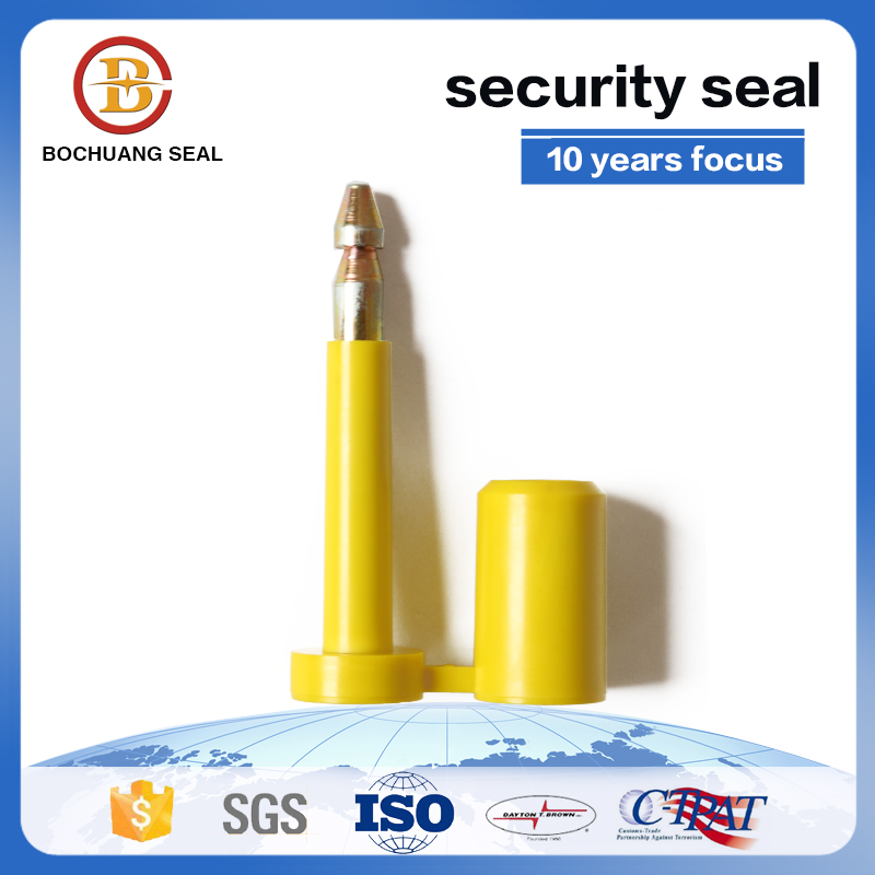 high security self sealing bolt seal with series numbers B104