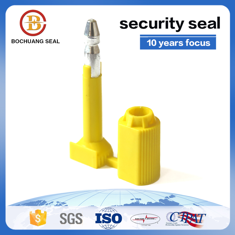 tamper one-time used bolt seal lock with series numbers B203