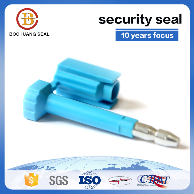 tamper proof one time used bolt seal hs code B204