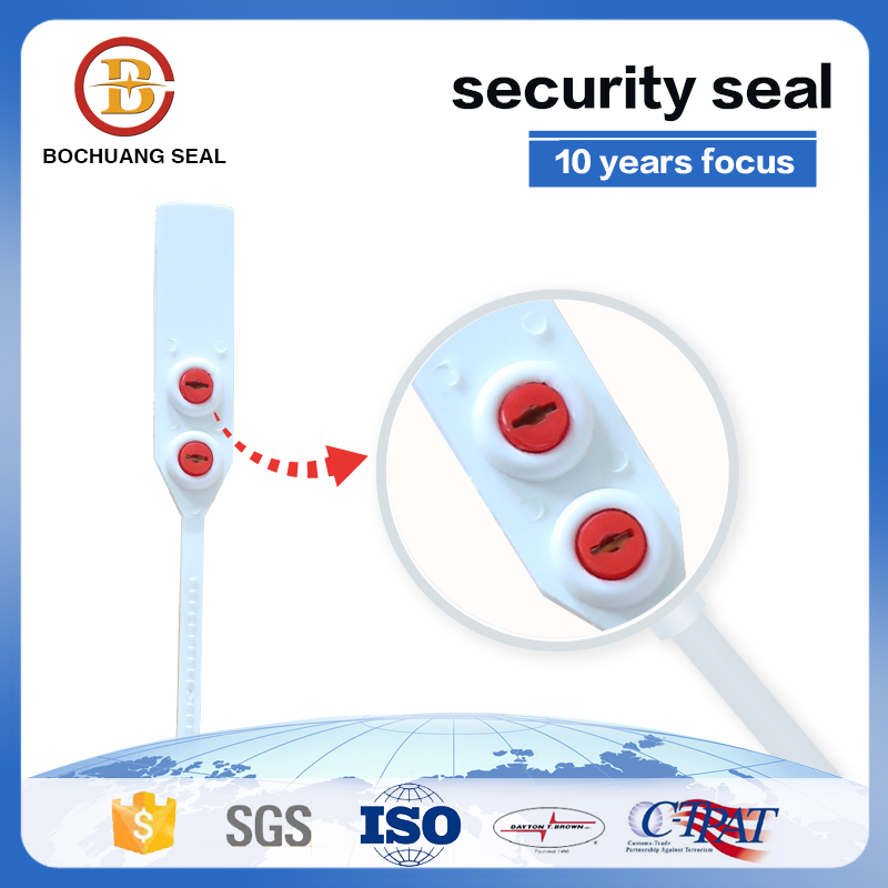 Disposable high security plastic seal