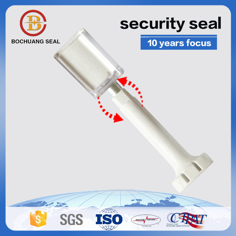 B406 plastic container bolt seal for containers