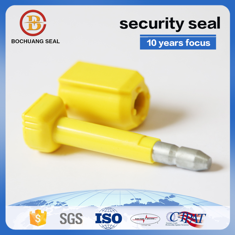 high security bolt seals for shipping containers with series numbes B201