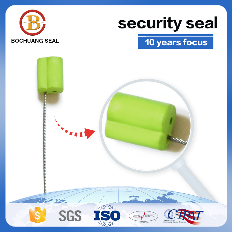 Pull Tight Adjustable Length Cable Wire Seal for Bank Cash Box