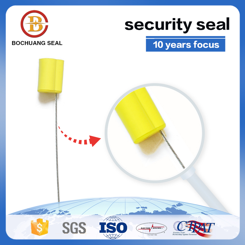 Pull Tight Adjustable Length Cable Wire Seal for Bank Cash Box
