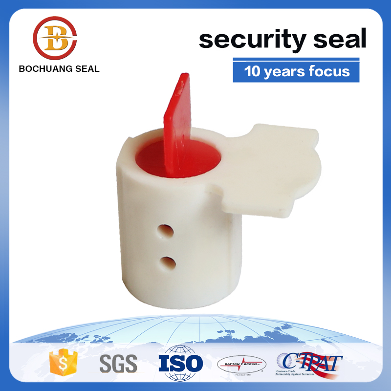 Water Meter Seals with Barcode Poly Carbonate with Stainless Wire