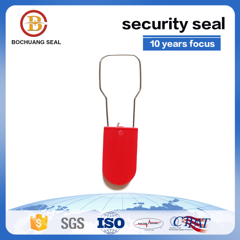 plastic padlock seal for cash container bag box