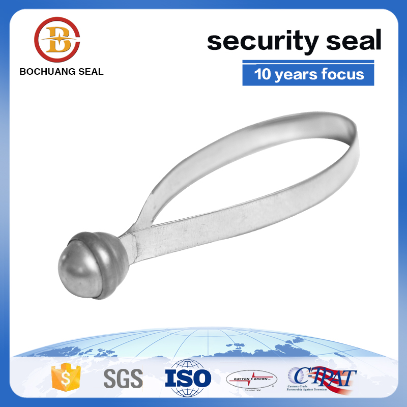 Round head Tinplate steel Metal Strap Seal, Metal Strip Seals Metal seal