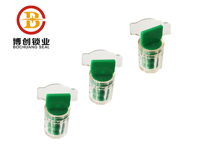 BC-M105 Anti-reverse clock wise lock high security utility twist plastic meter seal