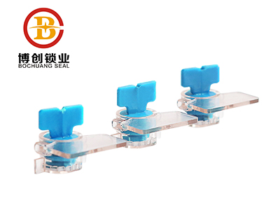 tamper evident one time used electric meter seal M101
