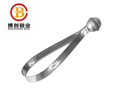 BC-S102 Round head Tinplate steel Metal Strap Seal, Metal Strip Seals Metal seal