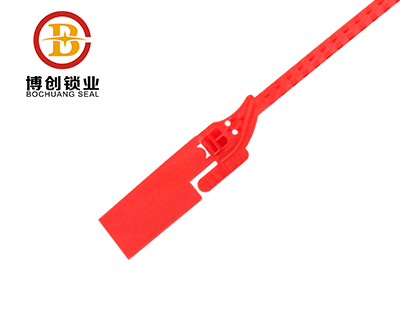 BC-P202 Tear Off Plastic Tamper Proof Seal Color Available