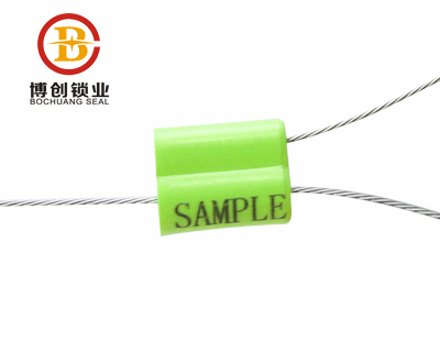 BC-C402 Pull Tight Adjustable Length Cable Wire Seal for Bank Cash Box