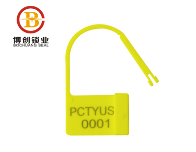 Plastic padlock seal water meter security seal one time use high security lock