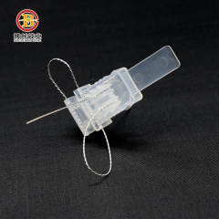 China factory free sample PC transparent plastic meter seal